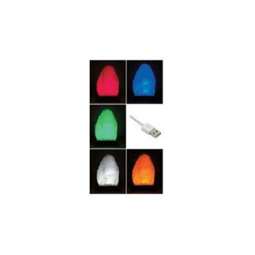 ALOHA BAY: Salt Lamp 5 Color Changing with USB 1 ct