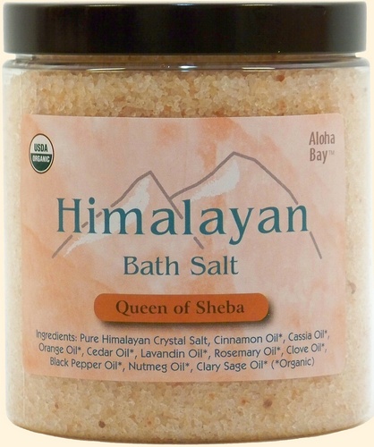 Bath Salt Organic Queen of Sheba