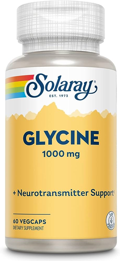 Solaray: Glycine (1000 mg) 60 ct