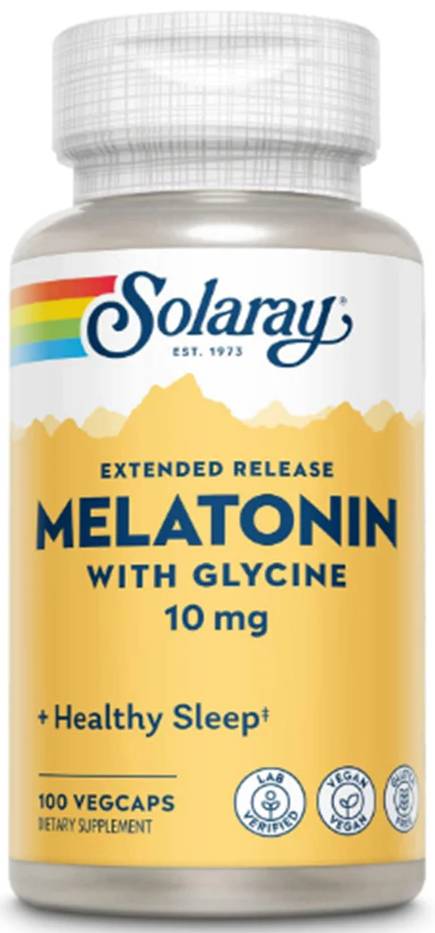 Solaray: Melatonin with L-Glycine 10mg 100ct