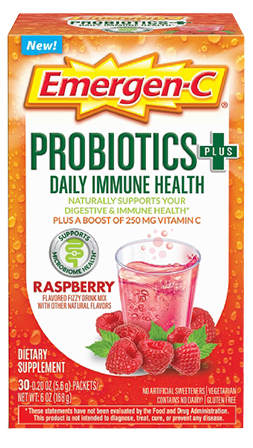 ALACER CORP: Emergen C Probiotics Plus Raspberry 30 PKT