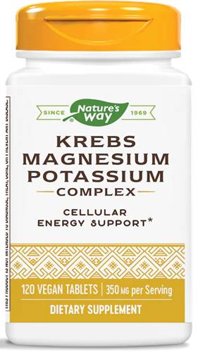 Krebs Magnesium Potassium Chelates, 120 tabs