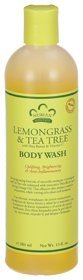 NUBIAN HERITAGE/SUNDIAL CREATIONS: Body Wash Lemongrass and Tea Tree 13 oz