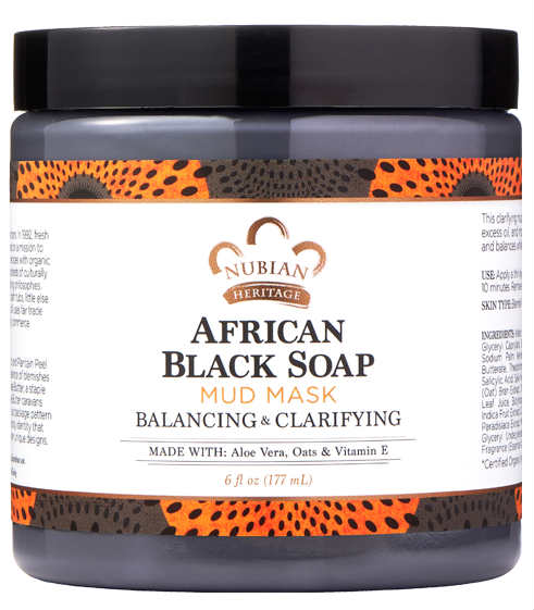 African Black Soap Mask 6 oz from NUBIAN HERITAGE/SUNDIAL CREATIONS