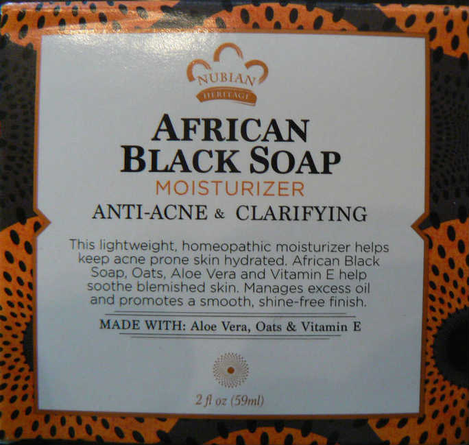 African Black Soap Facial Moisturizer 2 oz from NUBIAN HERITAGE/SUNDIAL CREATIONS
