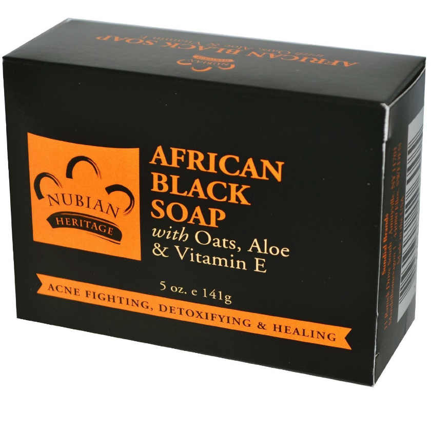 Buy African Black Soap Wash & Scrub 4 oz from NUBIAN HERITAGE/SUNDIAL