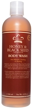 NUBIAN HERITAGE/SUNDIAL CREATIONS: Body Wash Honey and Black Seed 13 oz
