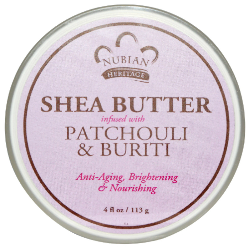 NUBIAN HERITAGE/SUNDIAL CREATIONS: NHO Patchouli Sea Infused Butter 4 oz