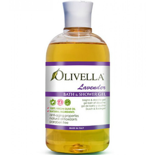 Bath & Shower Gel - Lavender 16.9 oz from OLIVELLA