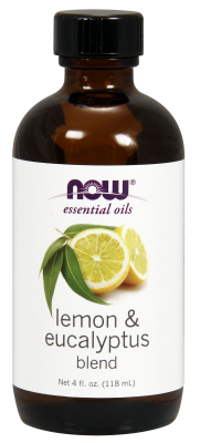 Lemon & Eucalyptus Essential Oil Blend 4 fl oz from NOW