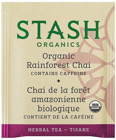 STASH TEA: Organic Rainforest Chai 18 CT