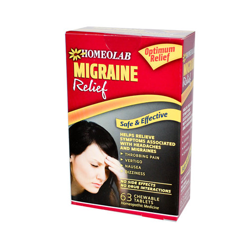 Homeolab Usa: Real Relief Migraine 63 tabs