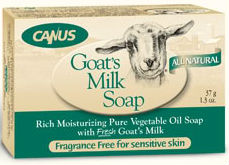 NATURE BY CANUS: Bar Soap Fragrance Free 1.3 oz