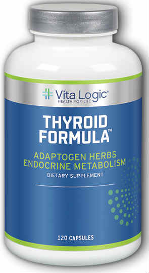 Vita Logic: Thyroid Formula Veg Cap (Btl-Plastic) 120ct