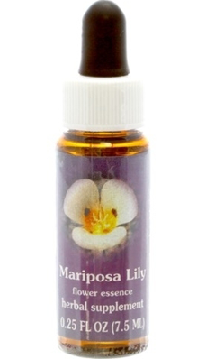 Flower essence: MARIPOSA LILY DROPPER 0.25OZ