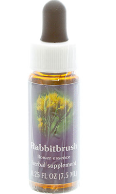 Flower essence: RABBITBRUSH DROPPER 0.25OZ