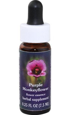 Flower essence: PURPLE MONKEYFLOWER DRPPR 0.25OZ