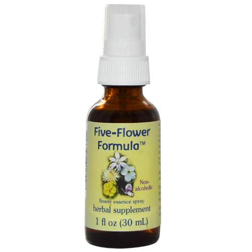FLOWER ESSENCE SERVICES: Five Flower Formula in Glycerin Spray 1 oz