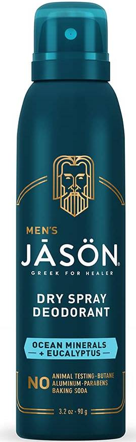 JASON NATURAL PRODUCTS: Men's Deodorant Spray Ocean Minerals & Eucalyptus 3.2 OUNCE