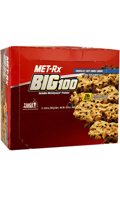 Met-Rx USA: BIG 100 COLOSSAL CHOCOLATE CHIP COOKIE DOUGH 9/Bars