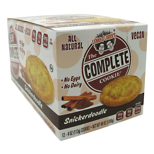 Buy The Complete Cookie Snickerdoodle 12 per box from Lenny & Larry's