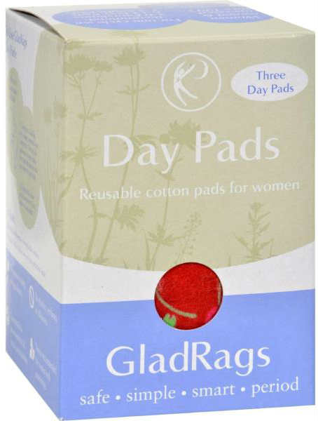 GLAD RAGS: Color Day Pad Pack 3 ct