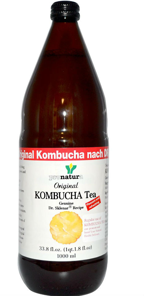 PRONATURA: Green Tea Kombucha 33.8 oz