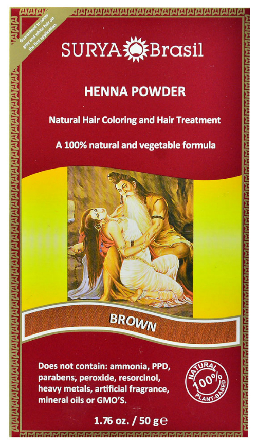 Surya Brasil: Henna Powder Brown 1.7 oz