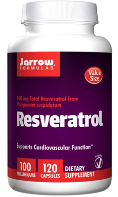 JARROW: Resveratrol 100mg - Value Size 100 MG 120 CAPS
