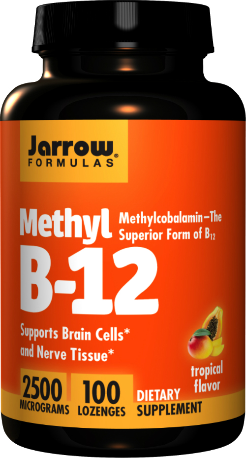 Jarrow: Methyl B12 Methylcobalamin 2500MCG 100 LOZENGES