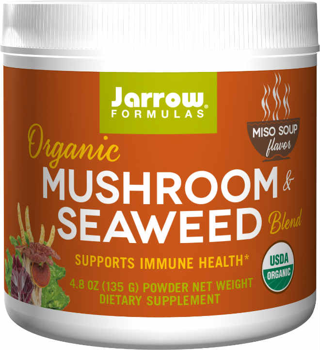 Jarrow: Organic Mushroom & Seaweed Blend 4.8 oz (135 g) Powder