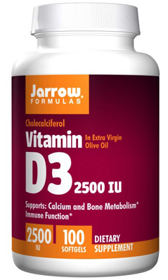 Vitamin D3 2500 IU 100 SFTGELS from JARROW