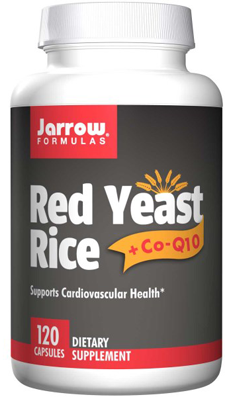 JARROW: Red Yeast Rice Plus CoQ10 650 MG 120 CAPS