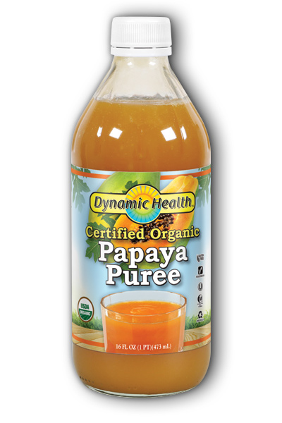 DYNAMIC HEALTH LABORATORIES INC: Papaya Puree 16 oz
