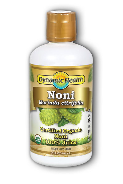 DYNAMIC HEALTH LABORATORIES INC: Organic Tahitian Noni 100 Percent 32 oz