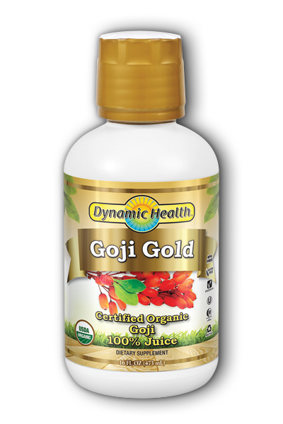 DYNAMIC HEALTH LABORATORIES INC: Goji Gold 100 Percent Organic 16 oz
