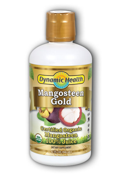 DYNAMIC HEALTH LABORATORIES INC: Mangosteen Gold 100 Percent Pure 32 fl oz