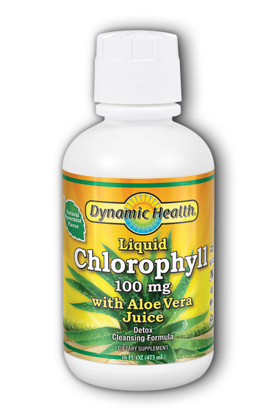 DYNAMIC HEALTH LABORATORIES INC: Chlorophyll with Aloe Vera Juice 16 oz