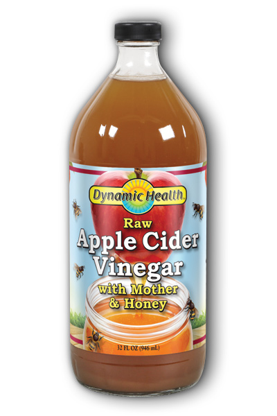 Apple Cider Vinegar w Mother & Honey 32 oz Liquid from Dynamic health laboratories inc