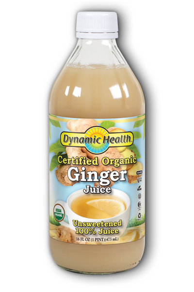 Dynamic health laboratories inc: Ginger Juice Certified Organic 16 oz