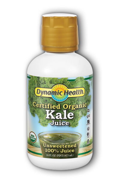 Kale Juice Certified Organic, 16 oz Liq