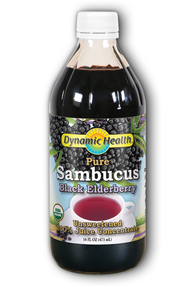 DYNAMIC HEALTH LABORATORIES INC: Sambucus Black Elderberry 16 oz