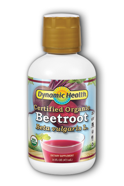 Dynamic health laboratories inc: Beetroot Juice Certified Organic 16 oz Liq