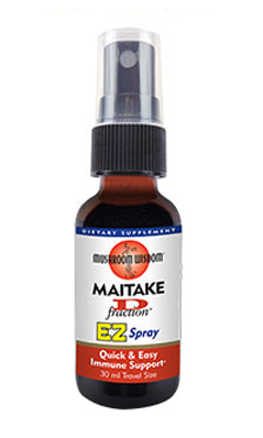 MUSHROOM WISDOM (formerly Maitake Products): Maitake D-Fraction EZ Spray 30 ml