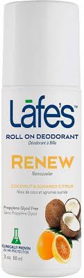 Lafes Roll On Renew Deodorant