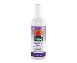 LAFES NATURAL BODYCARE: Spray Lavender 4 OZ