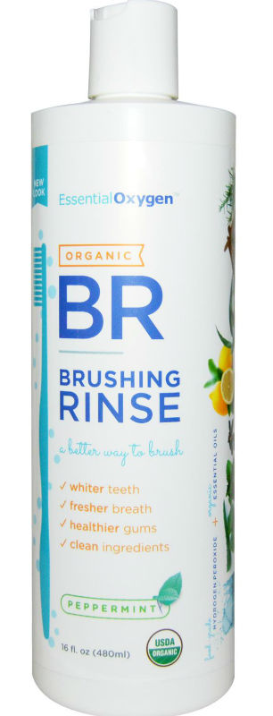 ESSENTIAL OXYGEN: Brushing Rinse 16 OZ
