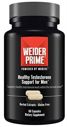 WEIDER: Prime Testosterone Support 60 capsule