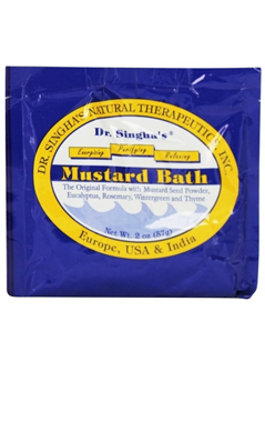 DR SINGHA'S: Mustard Bath Packets in Box 1 pc