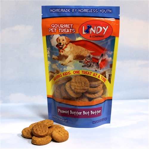 Buy Gourmet Dog Treats Peanut Butter But Better 8 oz from LINDY ...